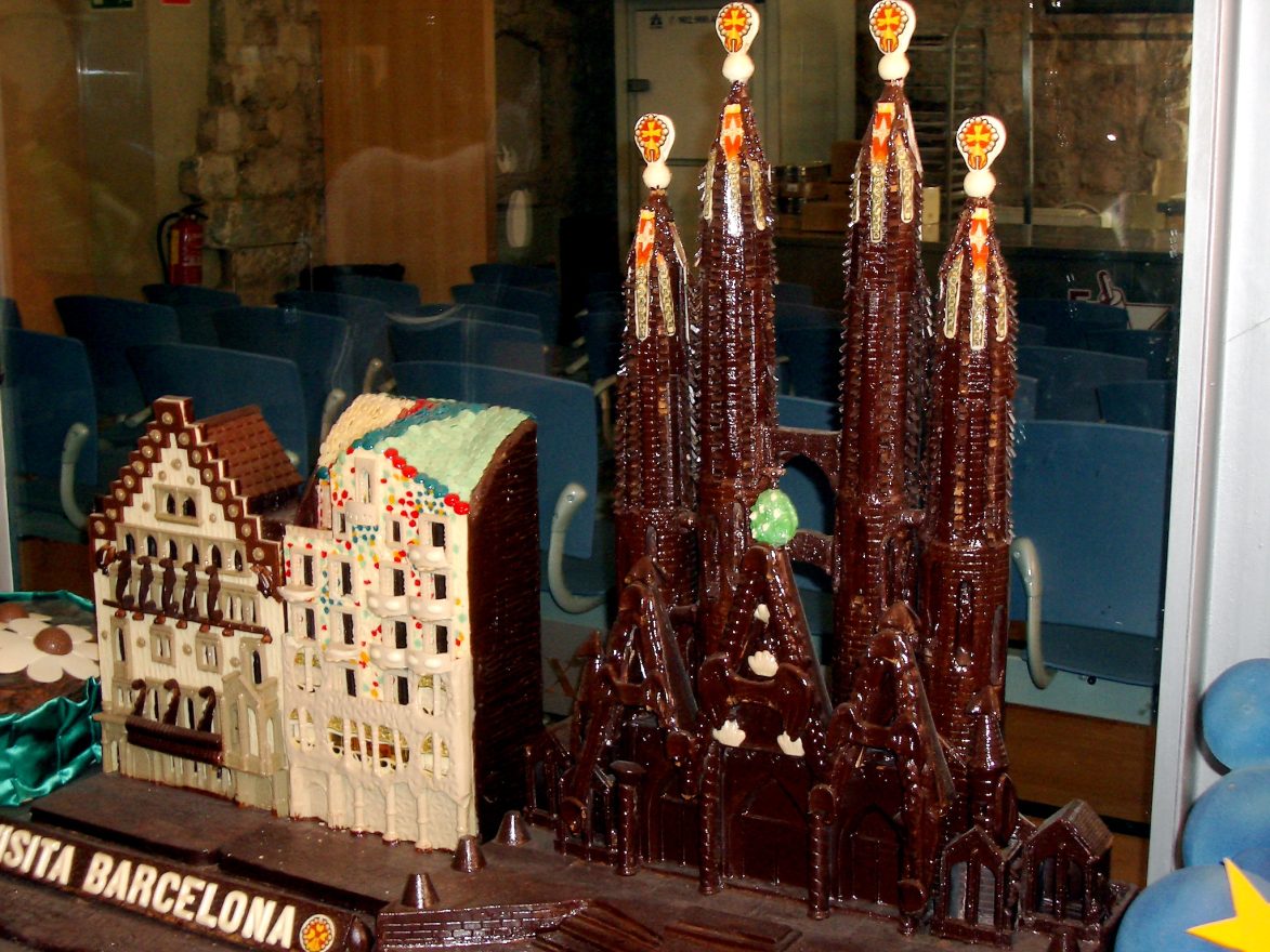 Sagrada familia xocolata