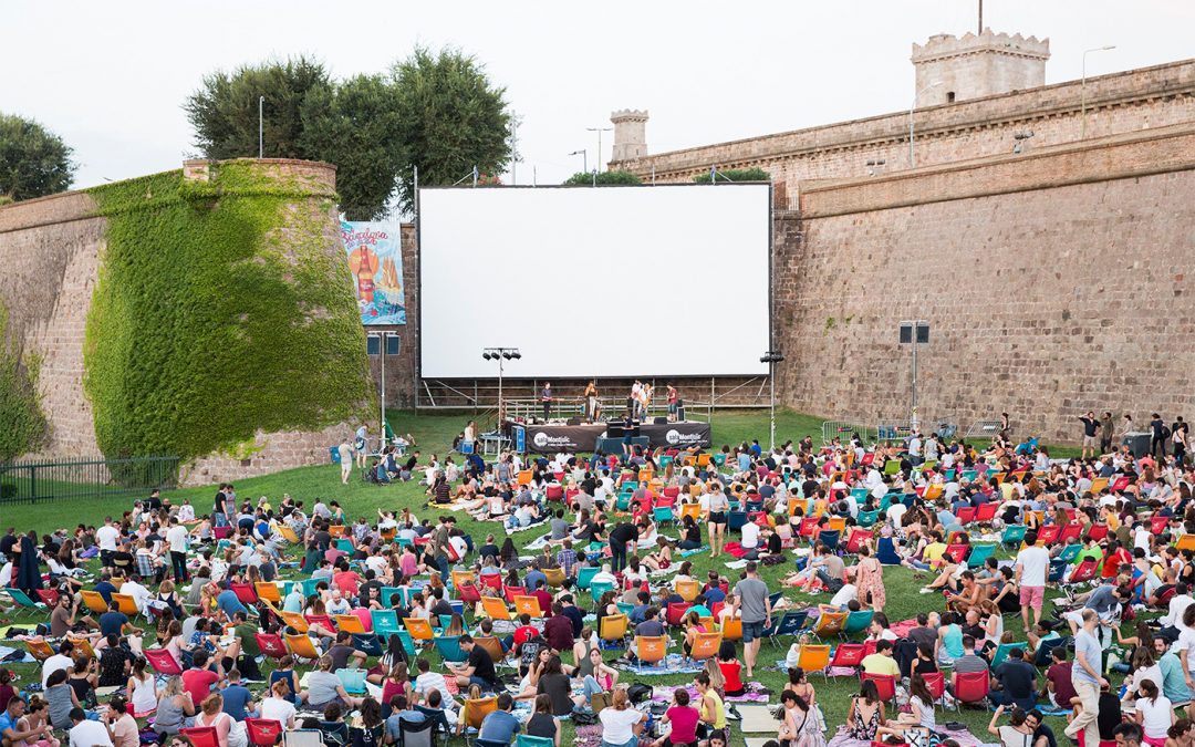 Sala Montjuïc, open-air film festival in the Castle of Montjuïc